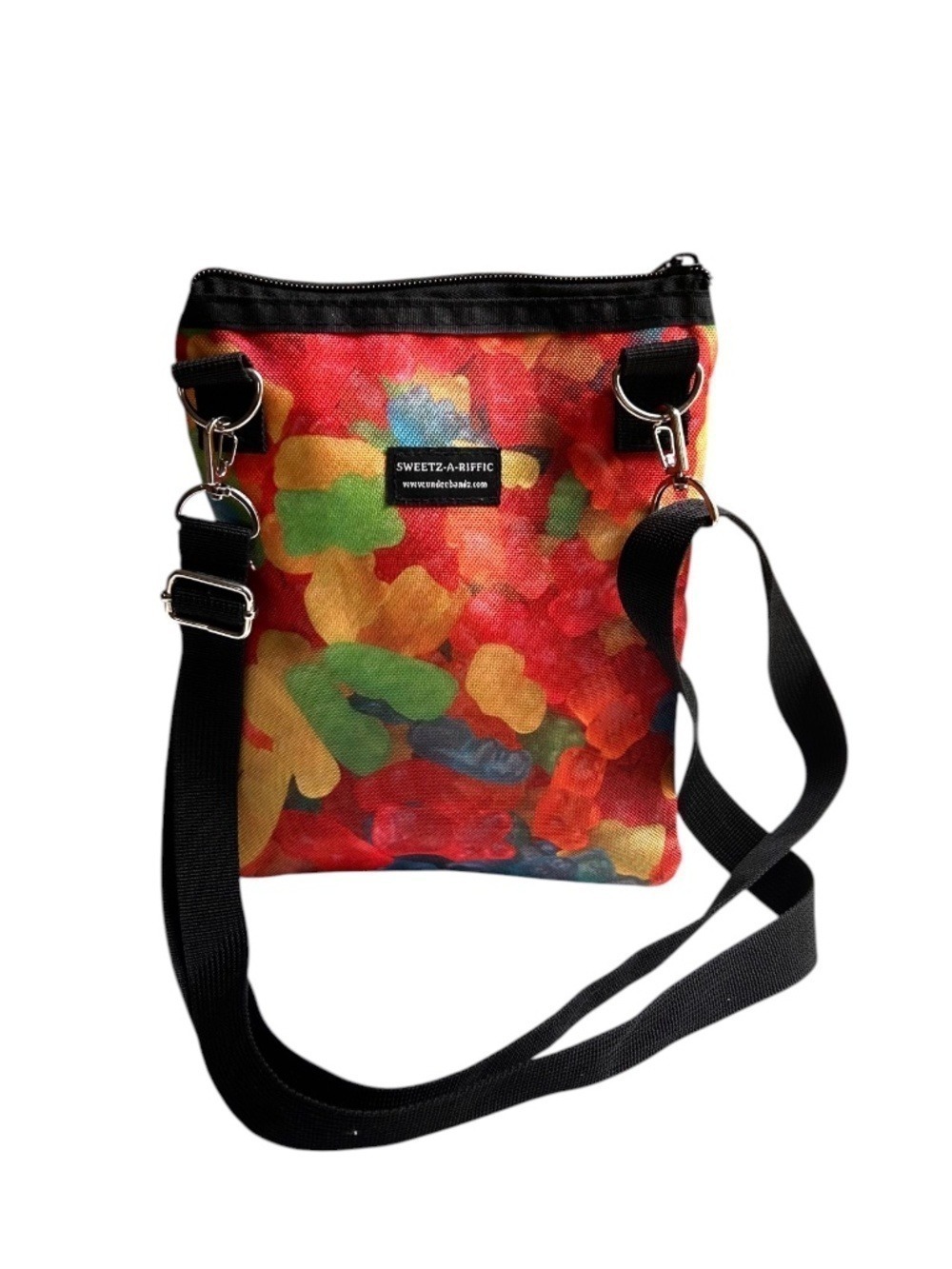 Sweet-A-Riffic Gummy Bear Candy Crossbody Bag